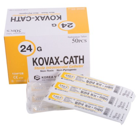 한국백신 정맥카테타(I.V Catheter) 24G