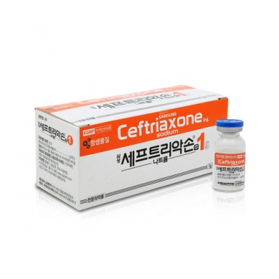 삼성세프트리악손나트륨수화물주 1g / 10V